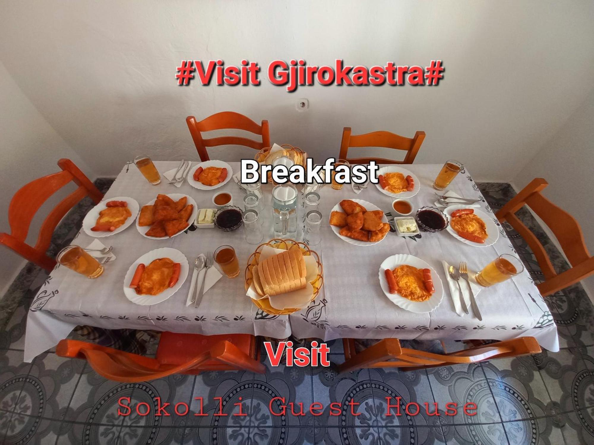 Sokolli Guest House Gjirokastër Eksteriør billede